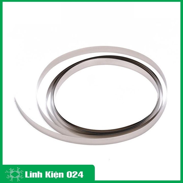 Kẽm hàn Cell Pin Dây Niken Hàn Pin Cuộn 1m Dầy 0.1mm