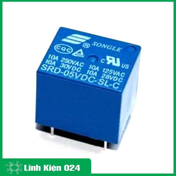 Bộ 3 Chiếc Relay Songle SRD 5P 10A - 5VDC