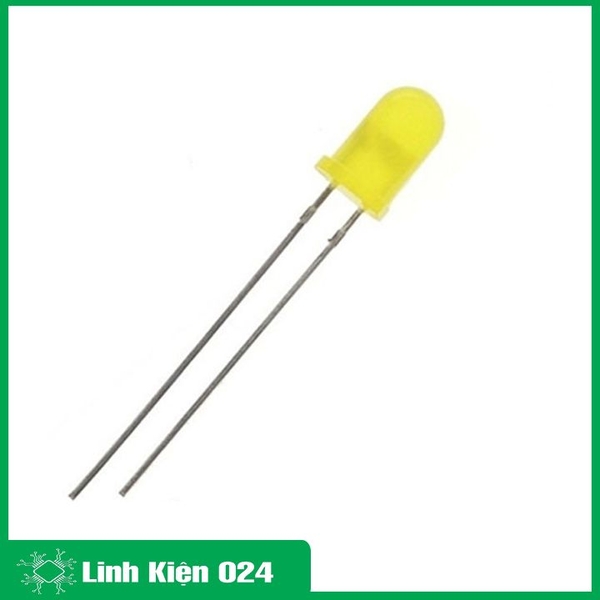 Gói 100 Con Led Phủ Màu 5mm - Màu Đỏ