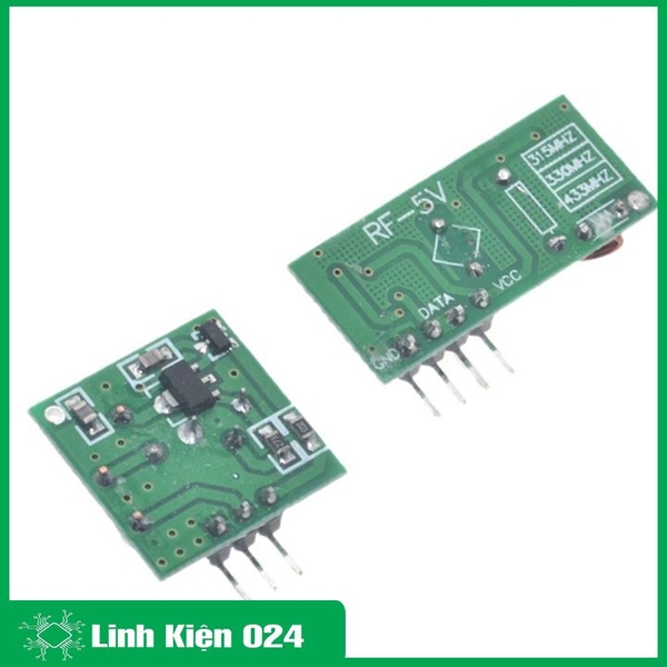 Module Thu Phát RF 433 (gồm 1 bộ thu và 1 bộ phát RF)k4e16