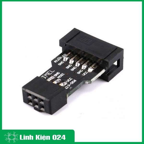 Socket Chuyển Đổi AVRISP / USBasp / STK500 10 Chân Ra 6 Chân (K2H9)