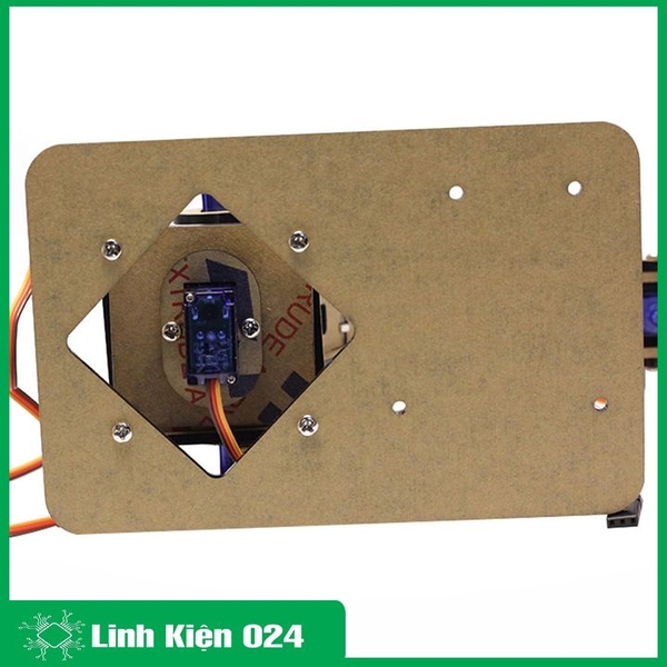 Full Bộ Cánh Tay Robot Arduino Uno Mica ( Kèm 04 Động Cơ Servo SG90, 01 Arduino Nano CH340, 01 Shield Mở Rộng Arduino NaNo )