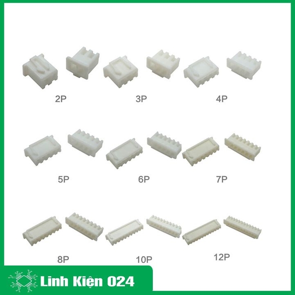 Header 2.54mm Cái Thẳng Nhiều Loại
