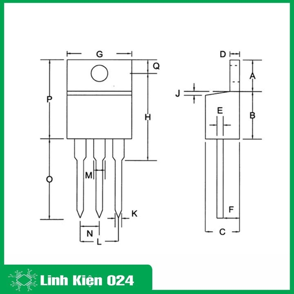 TIP32C TO-220 100V 3A 40W Darlington Transistor (K9E4)