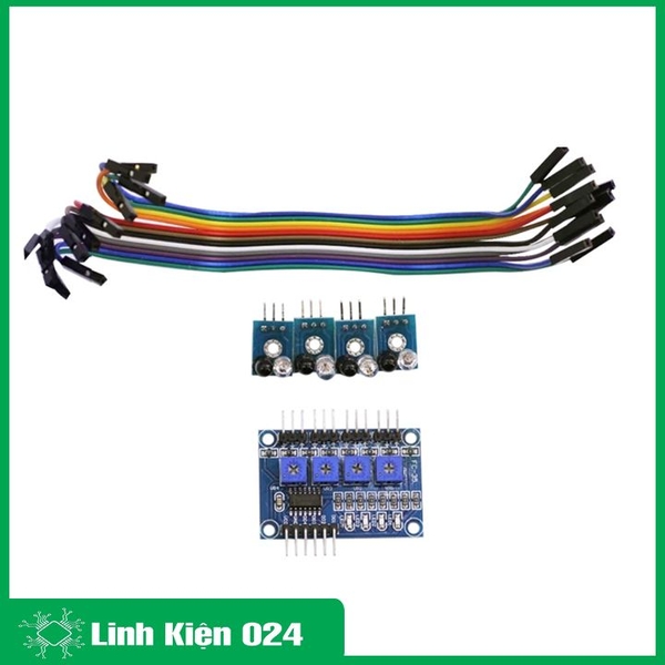 Module Hồng Ngoại V4 - Dò Đường Phát Hiện Màu Đen-Trắng