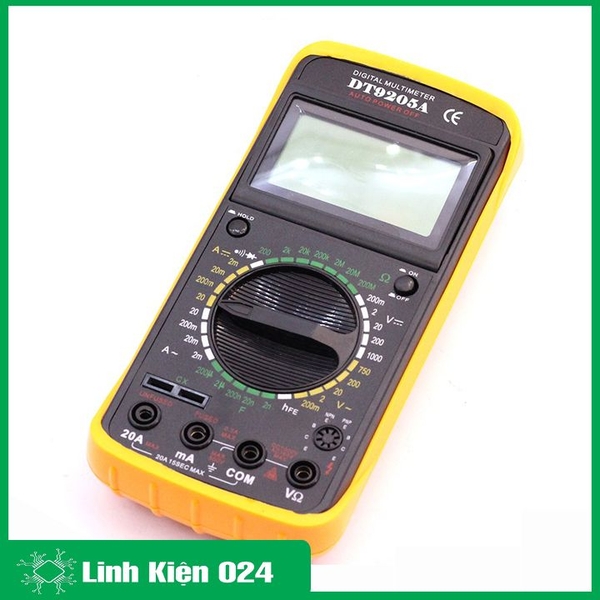 Đồng Hồ Đo Điện Vạn Năng DT9205A (BH 03 Tháng)