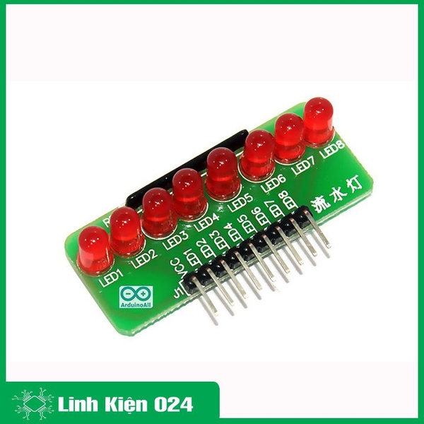 Module Led Đơn 8 Kênh Đỏ (K2K18)