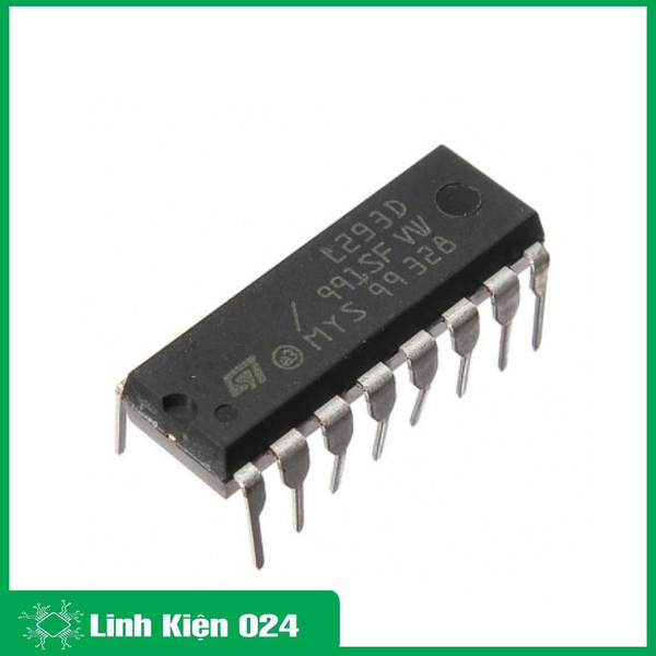 IC L293D DIP-16 IC Điều Khiển Động Cơ (K9E11)