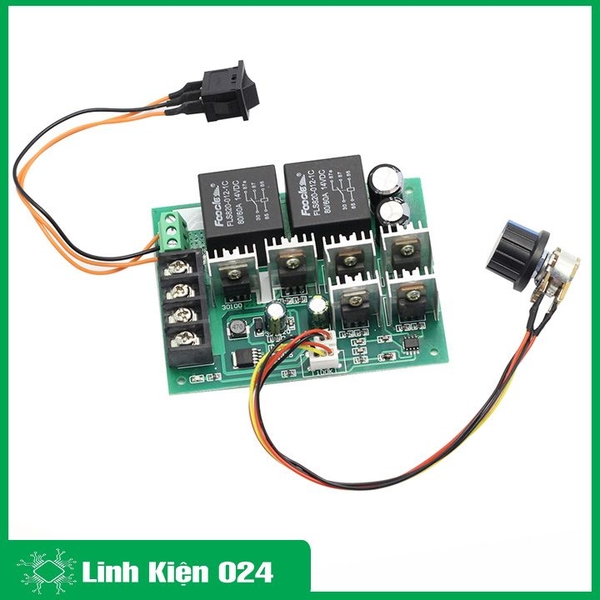 Module Điều Khiển Tốc Độ và Đảo Chiều Động Cơ 12V 36V 40A 2000W (K4C17)
