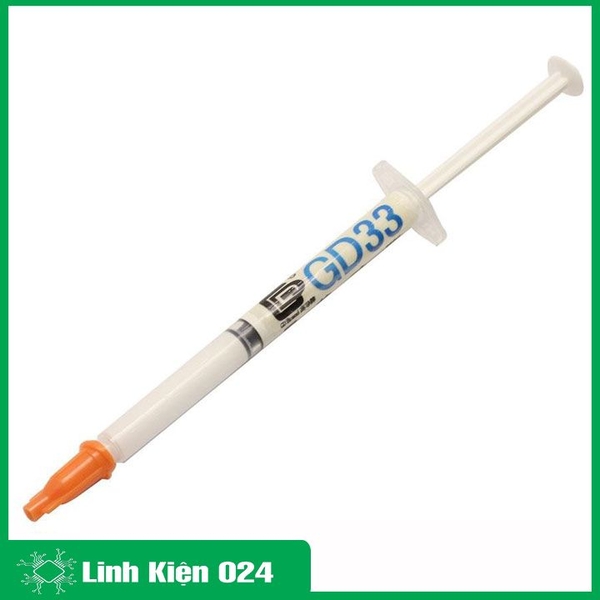 Keo Tản Nhiệt Silicone GD33 Trắng-1gram