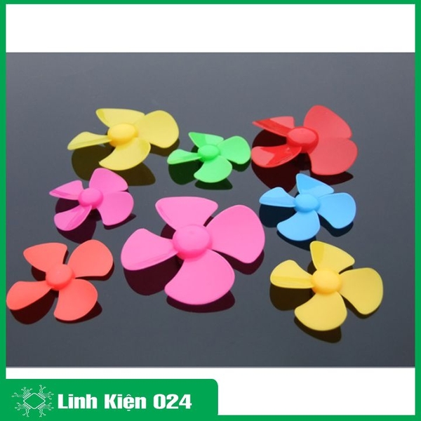 Cánh Quạt Mini Rộng 10Cm Cho Motor Trục 2.3mm (k1k14)