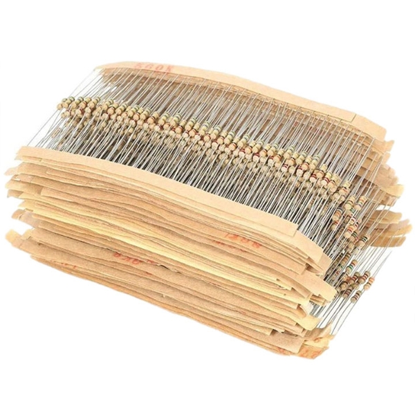 Trở Vạch 1/4W 5% 1R → 10R ( 50 Con )