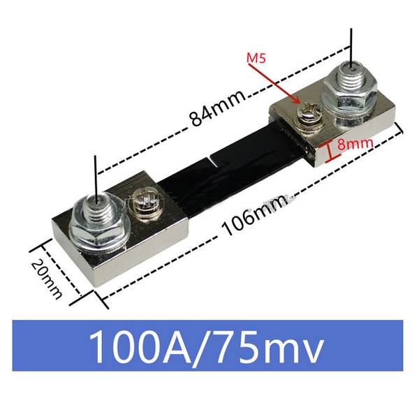 Điện trở Shunt 75mA 50A/100A/200A