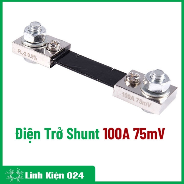 Điện trở Shunt 100A 75mV FL-2