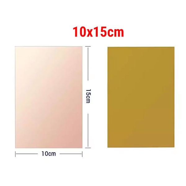 Phíp Đồng Thủy Tinh 1 Mặt 1.6mm Nhiều Kích Thước