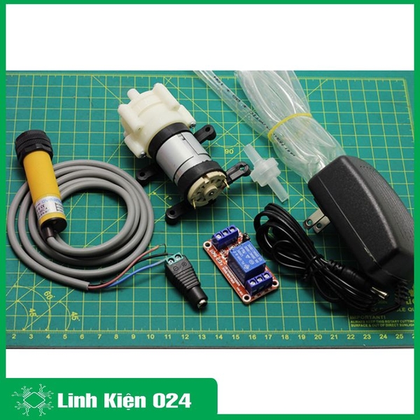 Combo Máy rửa tay tự động không tiếp xúc V4 Đầy Đủ