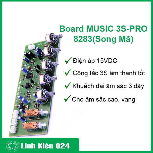 Board Music 3S-PRO 8283(Song Mã)