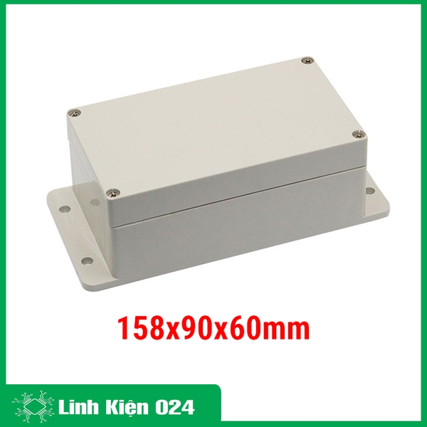 Hộp Nhựa Chống Nước 158x90x60mm Có Tai
