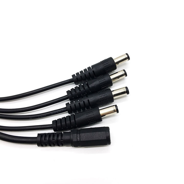 Dây Chia Nguồn DC 1 Ra 4 Đầu Jack DC 5.5x2.1mm