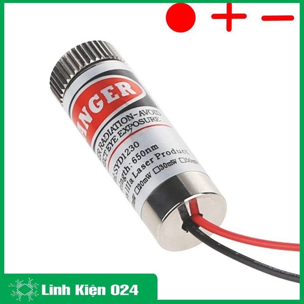 Đầu Phát Laser HLM1230 5mW 650nm