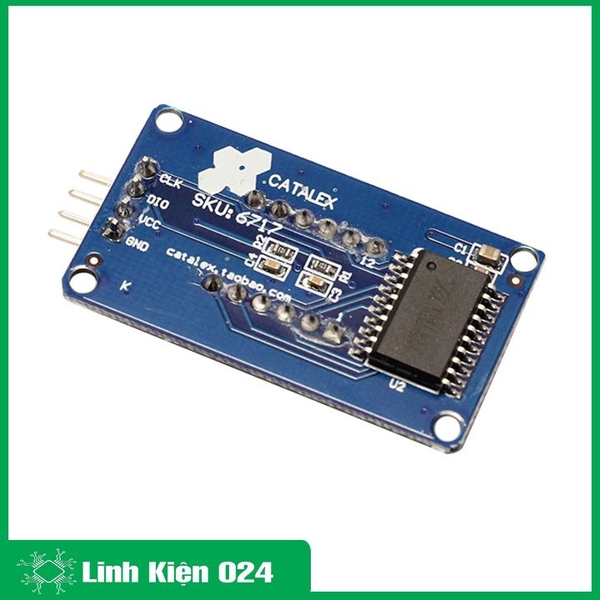 Module LED 7 Thanh 4 Số HC595 0.8 Inch