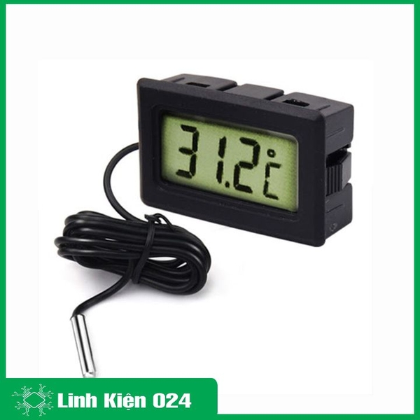 Nhiệt Kế Điện Tử -50*C ~100*C Loại Xịn Có Đầu Dò Nhiệt Độ