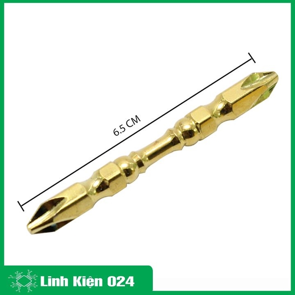 Hộp 10 Mũi Vặn Vít Mạ Vàng Cao Cấp