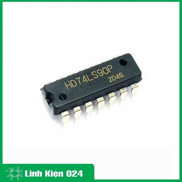 Đếm thập phân 74LS90 DIP14 (k9H19)