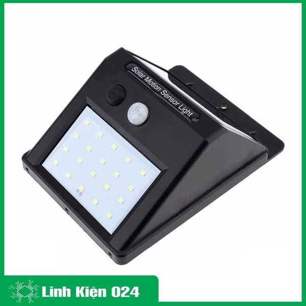 Đèn Năng Lượng Mặt Trời SSWL-C20 3V7 1200mAH Cảm Biến Chuyển Động Chống Nước