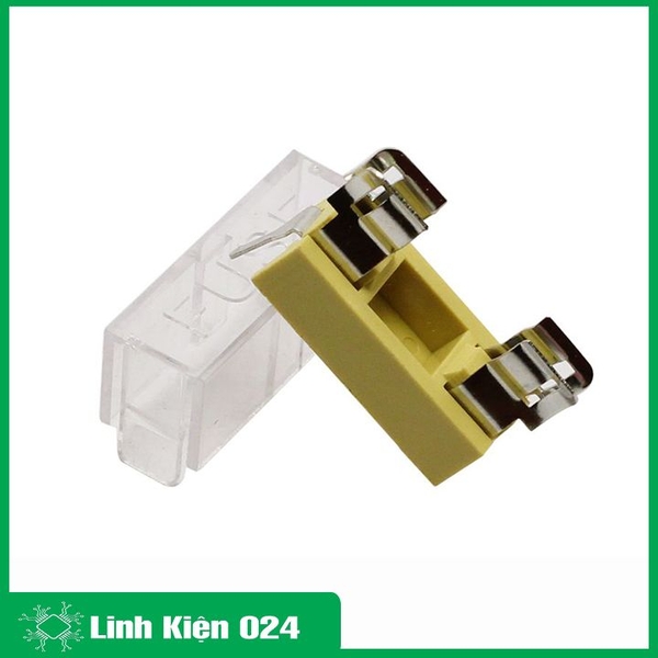 Đế Cầu Chì 5x20 - Có Nắp