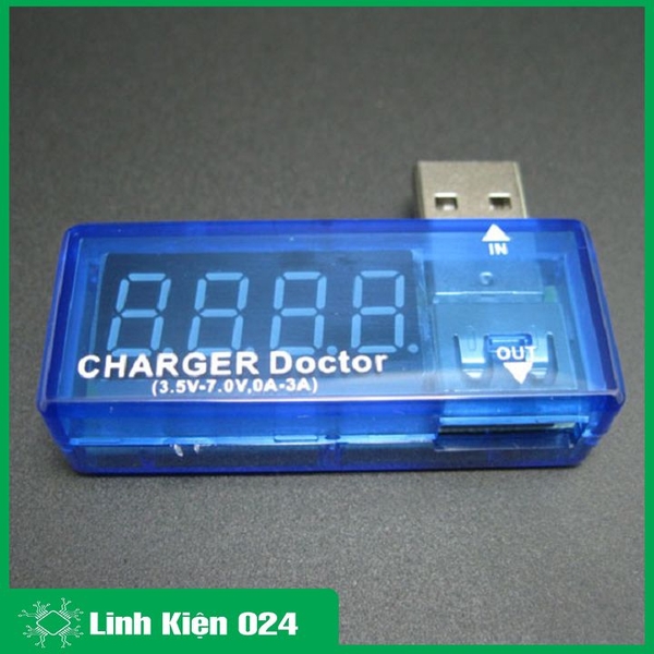 Test điện thoại, sạc dự phòng - USB đo dòng đo áp V1 (K2I1)