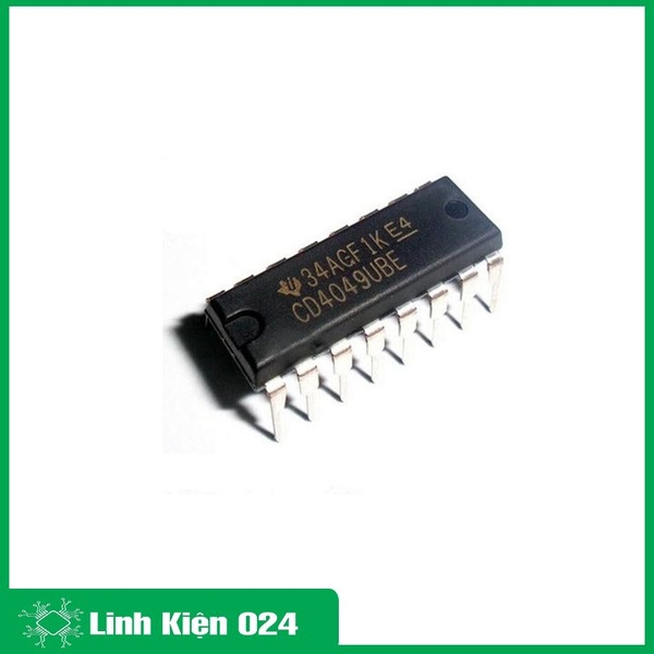 Chíp CD4049BE DIP16 (K9K14)