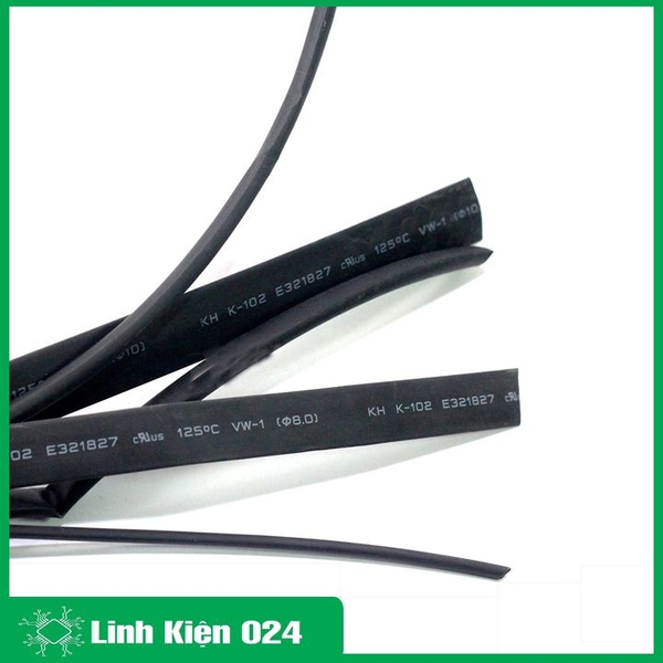 Combo Gen Co Nhiệt, Cách Điện 2/4/6/8/10mm 5 Sợi 1m