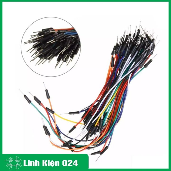 Combo 65 Dây Cắm Đực Đực - Dây Cắm Test Board
