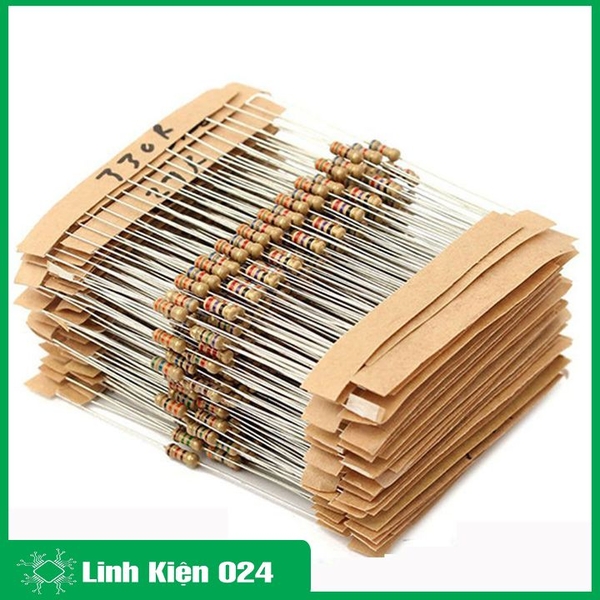 Gói 50 Con Trở Vạch 1/4W 5% Các Giá Trị