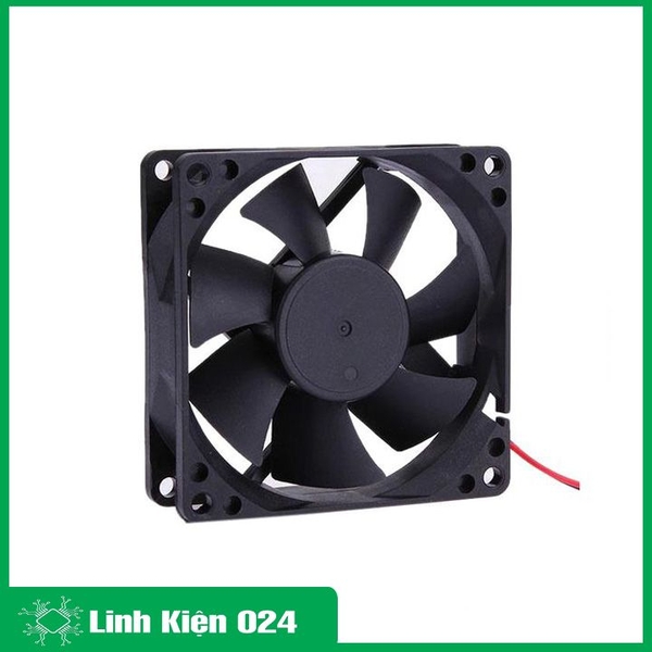 Quạt Tản Nhiệt 8X8X2.5cm 24VDC - 0.2A