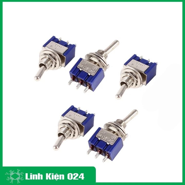 Công Tắc Gạt MTS-102 2A/250V 6A/125V (k1d11)