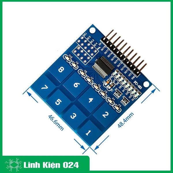 Module Cảm Biến Chạm TTP226 8 Phím (K3F19-2)