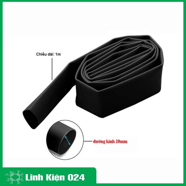 Gen Co Nhiệt Loại To 20mm Dài 1m