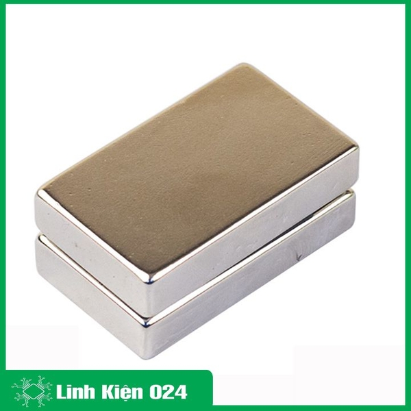 Nam Châm Đất Hiếm Chữ Nhật 50X30X10MM - 1 Viên