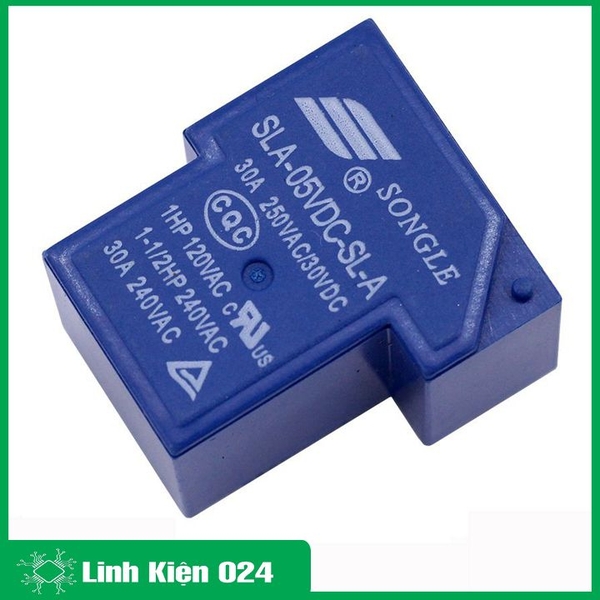 Công Tắc Chuyển Đổi - Relay Songle SLA 30A - 5V 4 Chân (K4F1)