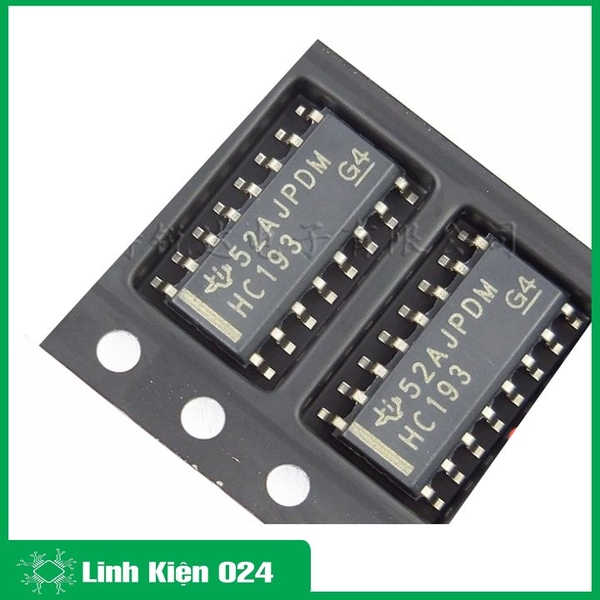 74HC193 BINARY UP/DOWN COUNTER WITH CLEAR SOP16