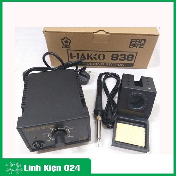 [BH 06 Tháng] Trạm Hàn, Máy Hàn Hakko 936 - Điều Chỉnh Nhiệt Độ Tiện Dụng