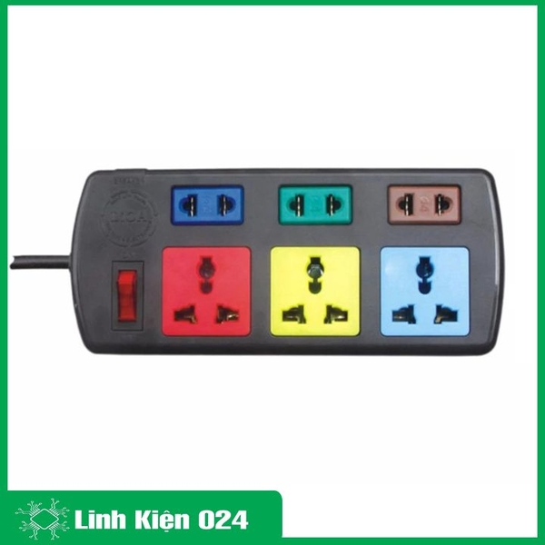 Dây Ổ Cắm Điện Chính Hãng Lioa Hiệu 3D3S