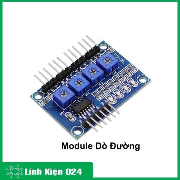 Module Hồng Ngoại V4 - Dò Đường Phát Hiện Màu Đen-Trắng