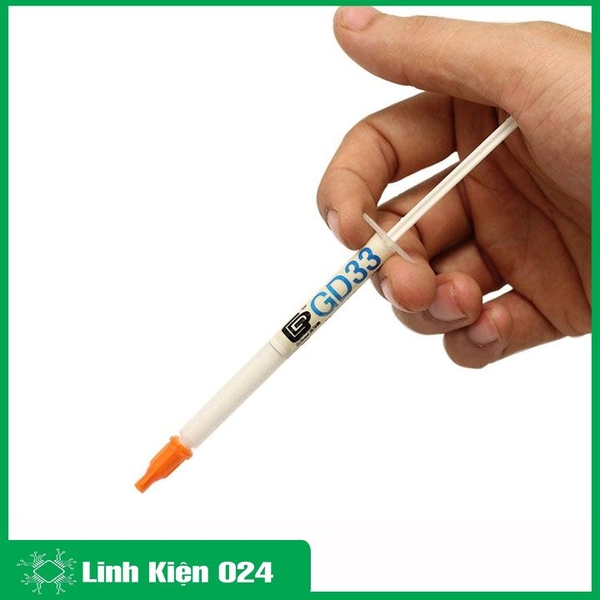 Keo Tản Nhiệt Silicone GD33 Trắng-1gram