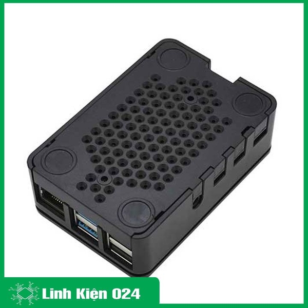 Vỏ Raspberry Pi 4B Màu Đen (K3K15)