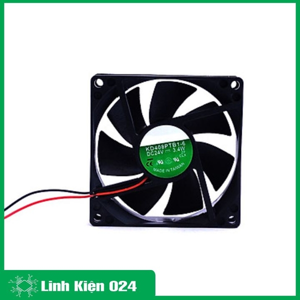 Quạt Tản Nhiệt 9x9x2.5Cm 24VDC - 0.2A