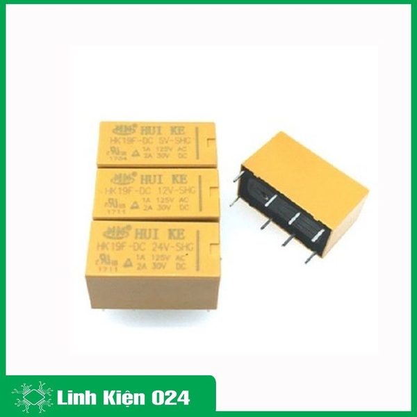 Relay HUIKE 8 Chân 125VAC/2A 30VDC/1A