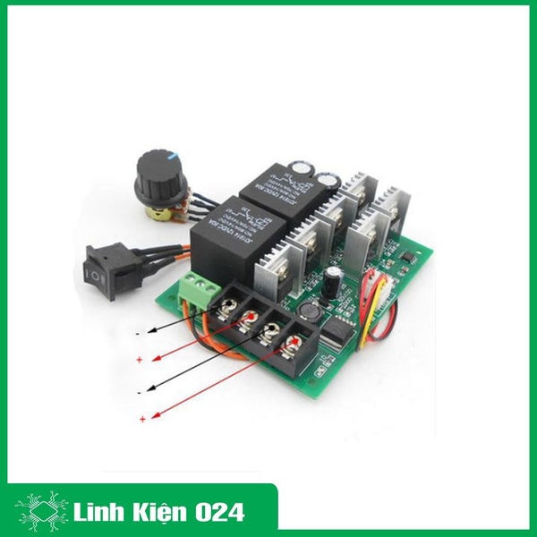 Module Điều Khiển Tốc Độ và Đảo Chiều Động Cơ 12V 36V 40A 2000W (K4C17)